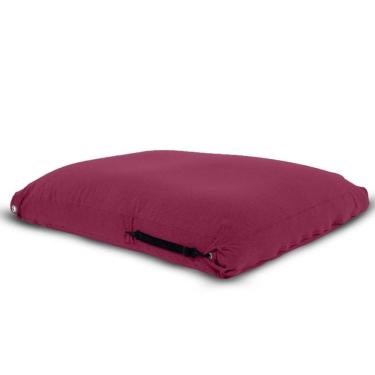 Imagem de Puff Sarah Cor Vinho - Sensorial, Leve E Macio