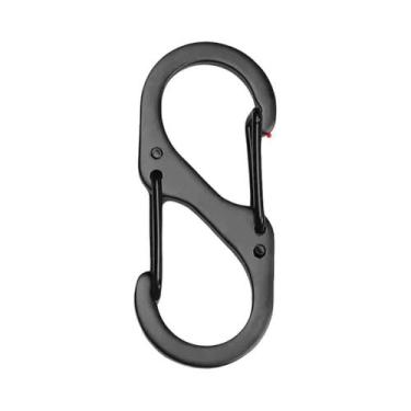 Imagem de Mini Gancho De Chaveiro 10 Peças Tipo S Em Aço Inoxidável Mosquetão An