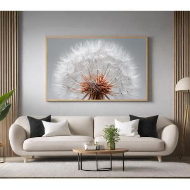 Imagem de Quadros Decorativos com Moldura Dente de Leao  para Sala Quarto e Escr