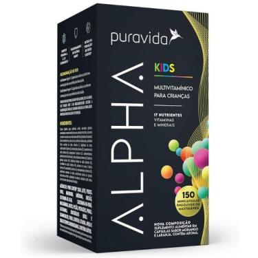 Imagem de Alpha Kids Multivitaminico para Crianças 150 caps - Puravida