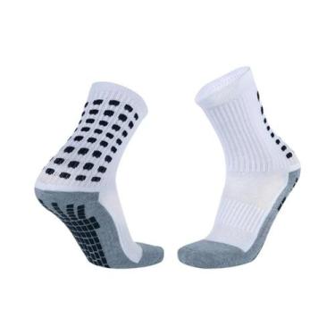 Imagem de Meias Esportivas Antiderrapantes De Cano Curto Para Treinamento E Comp