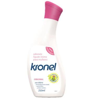 Imagem de Sabonete Íntimo Kronel 80mL ou 250mL ou Kit com 2 Unidades Aroeira + A