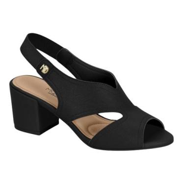 Imagem de Sandalia Feminina Modare Confortavel Salto Bloco Medio Moda Festa/Casu