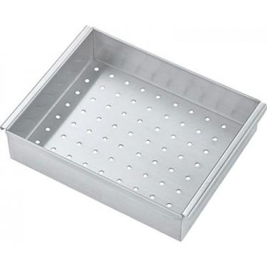 Imagem de Escorredor Inox Escovado E01 Com Kit Acessórios Arell, Aço Escovado