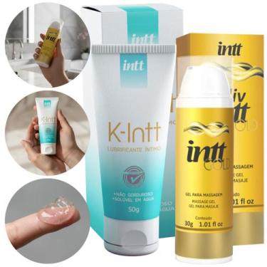 Imagem de Kit Conforto Anal Intt Cliv Gold Gel 30g Lubrificante Íntimo 50g - Int