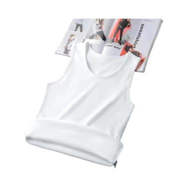 Imagem de Camiseta Térmica Masculina Sem Mangas, Top Quente E Grosso Para Outono