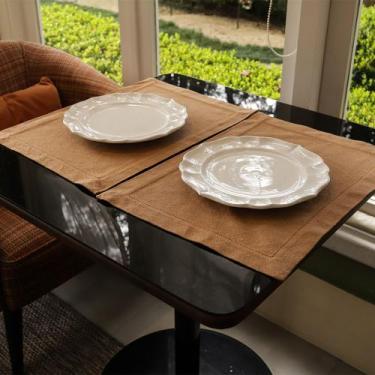 Imagem de Jogo Americano Rafaela Craft - Ponto Ajour, 35x50cm - Ateliê Panos