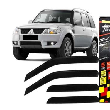 Imagem de Calha de Chuva Defletor Inteiriça Pajero TR4 2002 a 2016 Tg. Poli (30.