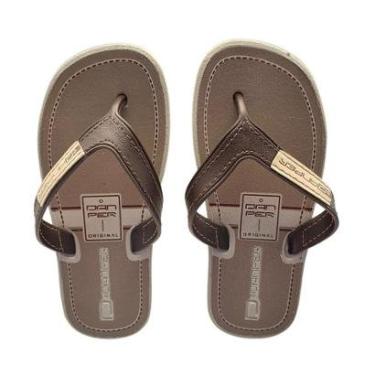 Imagem de Chinelo Dedo Casual Infantil Danper  Costurado Masculino-Masculino