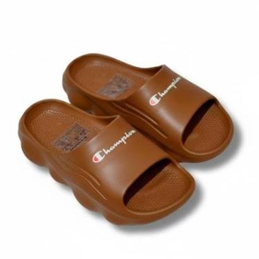Imagem de Chinelo Champion Nuvem Spheric Script Marrom Rubber-Unissex