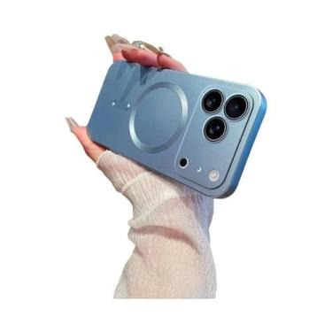 Imagem de Capa De Silicone Macia Com Efeito Metálico Para Apple iPhone 17 16 15 