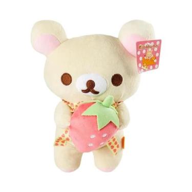 Imagem de Urso De Pelúcia Kawaii Rilakkuma, Boneco De Anime Macio Para Decoração