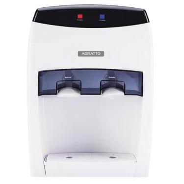 Imagem de Bebedouro de Mesa Refrigerado Agratto BEM03 Bivolt Branco com Água Gel