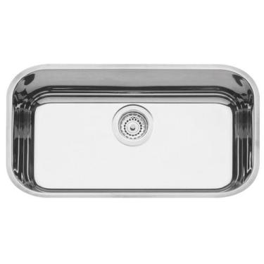Imagem de Cuba n.2 Tramontina Lavínia Prime em Aço Inox Alto Brilho 56 x 34 x 17