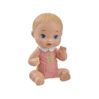 Imagem de Boneca Little Mommy Baby Papinha com Acessórios, Bege, Vermelho