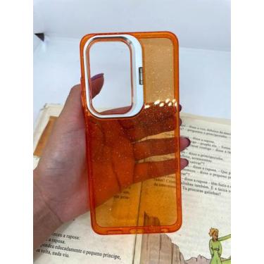 Imagem de Capa de celular compatível com Oppo A5 Class Cor:Laranja - oilojinhada
