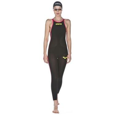 Imagem de Maiô de Natação Aberto Feminino R-Evo Powerskin Águas Abertas Arena, 3