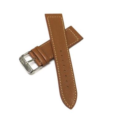 Imagem de Pulseira Couro Relógio Marry Montan Modelo Grécia.LC105, Marrom, 24MM