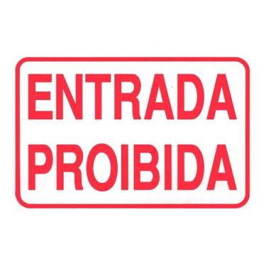 Imagem de Placas e Sinalizações Tamanho 20x30 Sinalizar Casa e Portão - Pacific 
