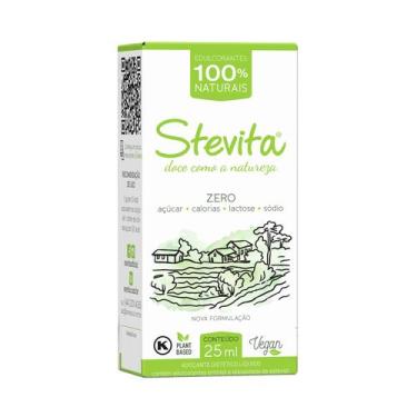 Imagem de Adoçante Líquido Stevita STEVIA NATURAL ZERO KCAL 25ml