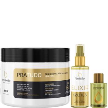 Imagem de Borabella Máscara Pratudo 300g + Elixir 60ml + Óleo Argan 7ml