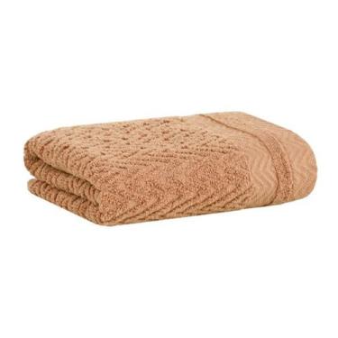 Imagem de Toalha de Rosto Buddemeyer Avulsa Soul 100 Algodão Macia Luxo, Caramel