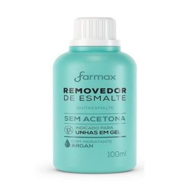 Imagem de Removedor de esmalte farmax s/acetona argan 12x100ml