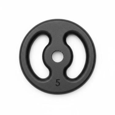 Imagem de Anilha peso 5kg para musculação, academia, fitness e treino de força, 