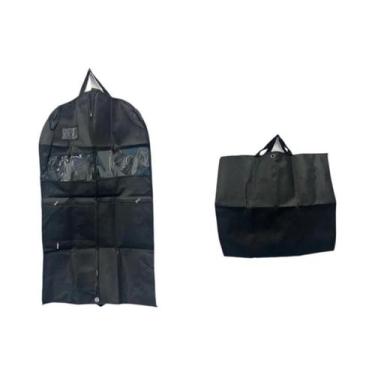 Imagem de Bolsa De Viagem Com Zíper E Organizador De Roupas Para Camisas, Casaco