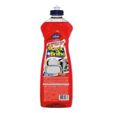 Imagem de Limpar Aluminio e Inox Magic Brilho Maça 500ml - Crivialli