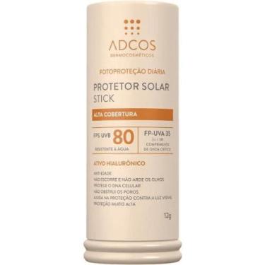 Imagem de Adcos Protetor Solar Tonalizante Stick FPS80 Beige 17g