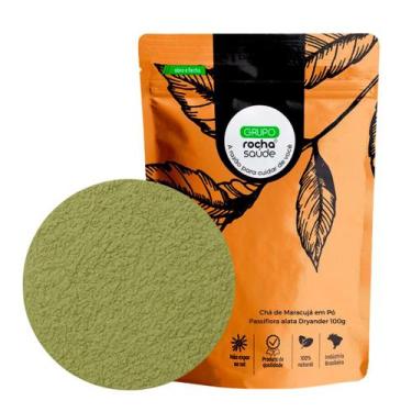 Imagem de Chá de Maracujá em Pó Passiflora alata Dryander 100g - Grupo Rocha Saú