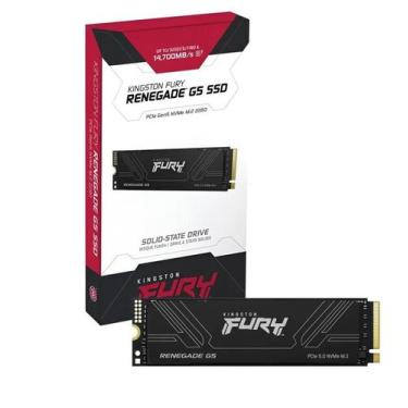 Imagem de SSD M.2 2TB Kingston FURY Renegade G5 NVMe PCIe 5.0 x4 Leitura 14.700M