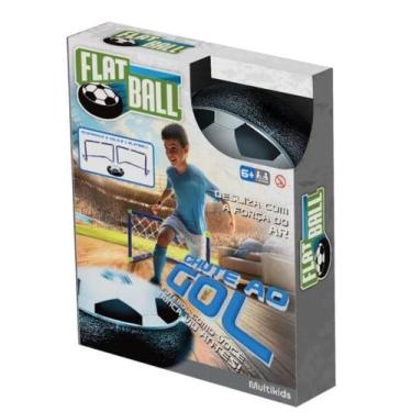 Imagem de Flat Ball Multikids Hoverball Futebol Aerodeslizante com 2 Gols 790884