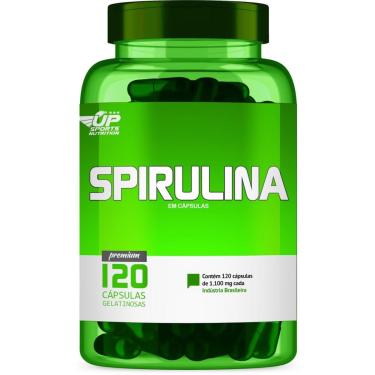 Imagem de Spirulina Up Sports Nutrition 1100mg 120 cápsulas-Unissex