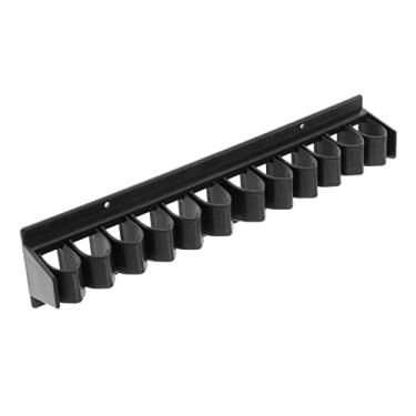 Imagem de shamjina Stables Riding Rack Holder Hanger Equipment Storage na parede - Suporta até 12, PRETO