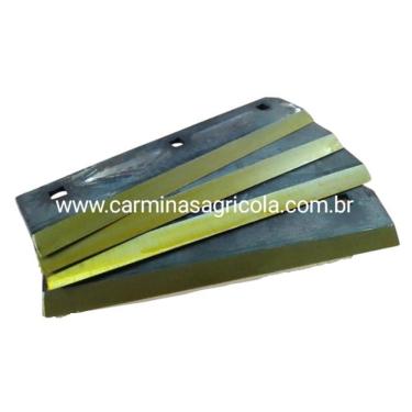 Imagem de Jogo C/ 4 Faca Picadeira Pinheiro Pp4610 Bi Metal/Soldada