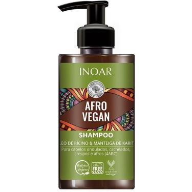 Imagem de Shampoo Cachos Vegano Inoar Afro Vegan 300ml