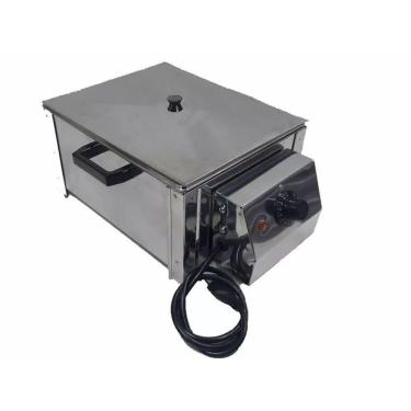 Imagem de Derretedeira de chocolate inox 10 Kg com 2 cubas 5 Kg 110V