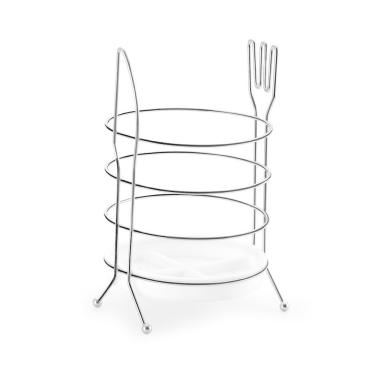 Imagem de Porta Talheres Querida Escorredor Cobre Rose Gold Luxo