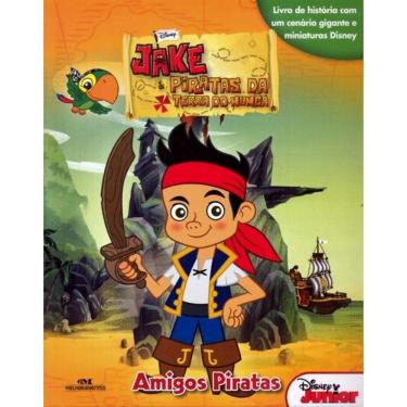 Imagem de Livro: Jake e os Piratas da Terra do Nunca - Amigos Piratas