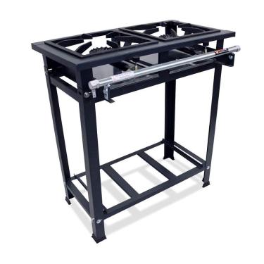 Imagem de Fogão Industrial 2 Bocas 30x30 Alta Pressão P5 Compact - MetalFour