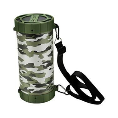 Imagem de HIOD Alto-falante Bluetooth Subwoofer portátil Faixa de transmissão de 33 pés Microfone embutido sem fio ultra-portátil para esportes ao ar livre, camuflagem