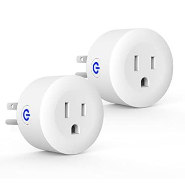 Imagem de CMARS Plugue inteligente, mini tomada inteligente ZigBee Switch funciona com ST, Alexa, Echo (4ª geração) Echo Plus (2ª) Google Home, funciona como um extensor de alcance, hub necessário (pacote com