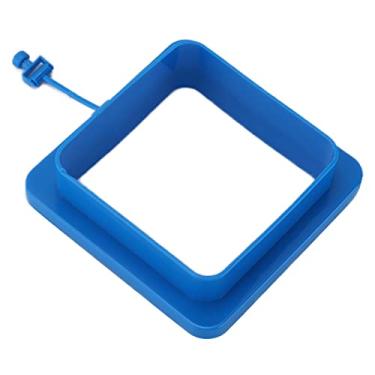Imagem de Pssopp Anel de alimentação de peixes, alimentador flutuante de alimentos para peixes de aquário, fácil de instalar, kits de água de alimentação de ponto fixo para jardim