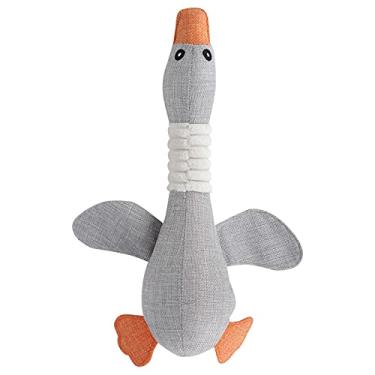 Imagem de Brinquedos para cães barulhentos em forma de gansos, brinquedo engraçado para cães e ganso durável para mastigar (#2)