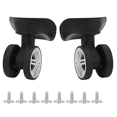 Imagem de 1 par de acess¨®rios para caixa de barra de tra??o,Reparar rodas de pe?as de mala de viagem, roda universal para mala de viagem, para equipamento de acompanhamento, viagens ao ar livre, Barra de