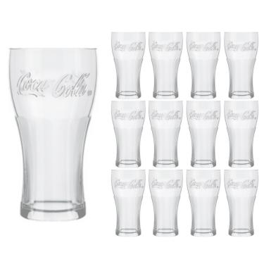Imagem de Copo Coca-Cola Contour De Vidro 300ML Nadir Figueiredo 12Un