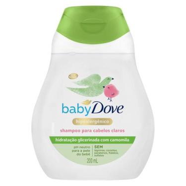 Imagem de Shampoo Dove Baby Hidratação Enriquecida Cabelos Claros 200ml