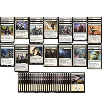 Imagem de Baralho humano branco mono - legal moderno - personalizado - Magic The Gathering - MTG - 60 cartas